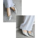 日本製 ポインテッドトゥ ラッフルフリル パンプス | SHOE FANTASY | 詳細画像28 