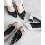 日本製 ポインテッドトゥ ラッフルフリル パンプス | SHOE FANTASY | 詳細画像32 