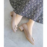 日本製 アーモンドトゥ パールバックル パンプス  | SHOE FANTASY | 詳細画像19 