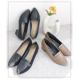 日本製 アーモンドトゥ ローファー パンプス 晴雨兼用 レイン | SHOE FANTASY | 詳細画像2
