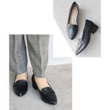 日本製 アーモンドトゥ ローファー パンプス 晴雨兼用 レイン | SHOE FANTASY | 詳細画像16
