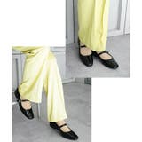 日本製 幅広 ストレッチスクエアパンプス | SHOE FANTASY | 詳細画像12 