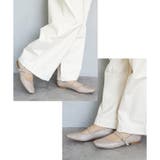 日本製 幅広 ストレッチスクエアパンプス | SHOE FANTASY | 詳細画像20 