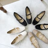 日本製 幅広 ストレッチスクエアパンプス | SHOE FANTASY | 詳細画像24 