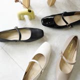 日本製 幅広 ストレッチスクエアパンプス | SHOE FANTASY | 詳細画像27 