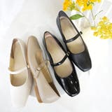 日本製 幅広 ストレッチスクエアパンプス | SHOE FANTASY | 詳細画像28 