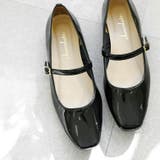 日本製 幅広 ストレッチスクエアパンプス | SHOE FANTASY | 詳細画像10 