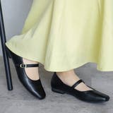 日本製 幅広 ストレッチスクエアパンプス | SHOE FANTASY | 詳細画像21 