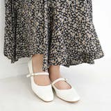 日本製 幅広 ストレッチスクエアパンプス | SHOE FANTASY | 詳細画像31 