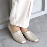 日本製 ストレッチ シンプル スリッポン ローヒール 幅広 | SHOE FANTASY | 詳細画像16 