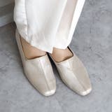 日本製 ストレッチ シンプル スリッポン ローヒール 幅広 | SHOE FANTASY | 詳細画像17 