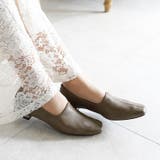 日本製 ストレッチ シンプル スリッポン ローヒール 幅広 | SHOE FANTASY | 詳細画像24 