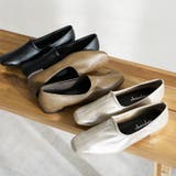 日本製 ストレッチ シンプル スリッポン ローヒール 幅広 | SHOE FANTASY | 詳細画像2 