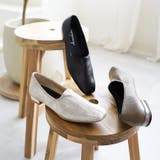 日本製 ストレッチ シンプル スリッポン ローヒール 幅広 | SHOE FANTASY | 詳細画像5 