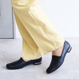 日本製 ストレッチ シンプル スリッポン ローヒール 幅広 | SHOE FANTASY | 詳細画像11 