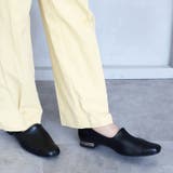 日本製 ストレッチ シンプル スリッポン ローヒール 幅広 | SHOE FANTASY | 詳細画像13 