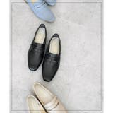 日本製 スクエアトゥ コインローファー 晴雨兼用 レイン | SHOE FANTASY | 詳細画像2