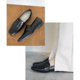 日本製 スクエアトゥ コインローファー 晴雨兼用 レイン | SHOE FANTASY | 詳細画像21