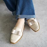 日本製 スクエアトゥ グログランリボン レインローファー 晴雨兼用 | SHOE FANTASY | 詳細画像37