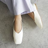 春夏新作 スクエアトゥＶカットパンプス ソフトシューズ | SHOE FANTASY | 詳細画像46 