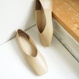 春夏新作 スクエアトゥＶカットパンプス ソフトシューズ | SHOE FANTASY | 詳細画像49 