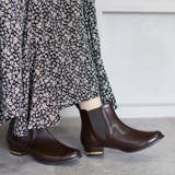 秋冬新作 サイドゴアショートブーツ 消音ヒール | SHOE FANTASY | 詳細画像35 
