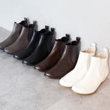 秋冬新作 サイドゴアショートブーツ 消音ヒール | SHOE FANTASY | 詳細画像11 