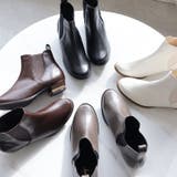 秋冬新作 サイドゴアショートブーツ 消音ヒール | SHOE FANTASY | 詳細画像13 