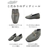 22AW 秋冬新作 日本製 スクエアトゥ ビット ローファー  | SHOE FANTASY | 詳細画像39 