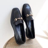 22AW 秋冬新作 日本製 スクエアトゥ ビット ローファー | SHOE FANTASY | 詳細画像6