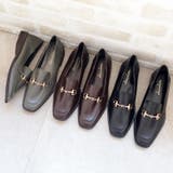 22AW 秋冬新作 日本製 スクエアトゥ ビット ローファー | SHOE FANTASY | 詳細画像3