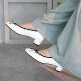 日本製 パイピング シンプル バレエシューズ 晴雨兼用 レイン | SHOE FANTASY | 詳細画像15 