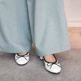 日本製 パイピング シンプル バレエシューズ 晴雨兼用 レイン | SHOE FANTASY | 詳細画像16 