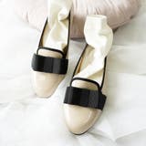 日本製 ラウンドトゥ グログランリボン オペラ レインパンプス 晴雨兼用 | SHOE FANTASY | 詳細画像25 