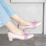 日本製 ラウンドトゥ グログランリボン オペラ レインパンプス 晴雨兼用 | SHOE FANTASY | 詳細画像35 