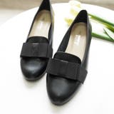 日本製 ラウンドトゥ グログランリボン オペラ レインパンプス 晴雨兼用 | SHOE FANTASY | 詳細画像19 
