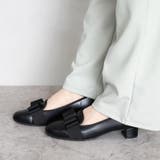日本製 ラウンドトゥ グログランリボン オペラ レインパンプス 晴雨兼用 | SHOE FANTASY | 詳細画像21 