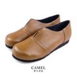 camel | 日本製 スリット カジュアル ソフト シューズ 幅広 ゆったり | SHOE FANTASY