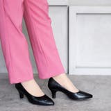 晴雨兼用 日本製 レイン ポインテッド パンプス 6cmヒール 走れるパンプス | SHOE FANTASY | 詳細画像12 