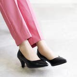 晴雨兼用 日本製 レイン ポインテッド パンプス 6cmヒール 走れるパンプス | SHOE FANTASY | 詳細画像13 