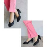 日本製 ポインテッド チュールパンプス 6cmヒール 花柄 水玉 合皮 | SHOE FANTASY | 詳細画像20 