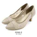 日本製 ポインテッド チュールパンプス 6cmヒール 花柄 水玉 合皮 | SHOE FANTASY | 詳細画像7 