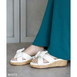 日本製 リボン ウェッジソール ジュートサンダル | SHOE FANTASY | 詳細画像19 
