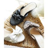 日本製 リボン ウェッジソール ジュートサンダル | SHOE FANTASY | 詳細画像23 