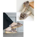 日本製 リボン ウェッジソール ジュートサンダル | SHOE FANTASY | 詳細画像32 