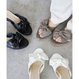 日本製 リボン ウェッジソール ジュートサンダル | SHOE FANTASY | 詳細画像34 