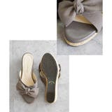 日本製 リボン ウェッジソール ジュートサンダル | SHOE FANTASY | 詳細画像35 