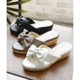 日本製 リボン ウェッジソール ジュートサンダル | SHOE FANTASY | 詳細画像36 