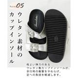 日本製 ダブルビジュー フラットサンダル 痛くない 柔らかい | SHOE FANTASY | 詳細画像10