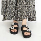 日本製 ダブルビジュー フラットサンダル 痛くない 柔らかい | SHOE FANTASY | 詳細画像27